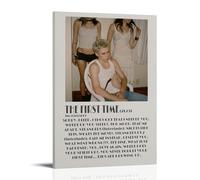 TJLTXV The First Time-The Kid LaroiArtistic Poster impermeabile ad alta definizione per cucina, bagno, dormitorio, senza foratura, facile da installare, decorazione multi scena, 20 x 30 cm, stile