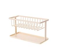 TJLVYCNB Cestello sospeso for lavello da Cucina, portasapone, Spugna, scolapiatti, Scatola portaoggetti con Staffa in Acciaio Inox for Montaggio a Parete(A)