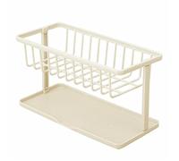 TJLVYCNB Cestino sospeso Lavello Scarico del Sapone Spugna portasapone Portaoggetti Organizzatore Accessori for Il Bagno Set di Gadget da Cucina Utensili pratici Mensola