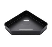 TJLVYCNB Mensole da Bagno Mensola da Bagno Angolare Spazio Alluminio Bagno Triangolo Cestino Doccia Portaoggetti da Parete Nero/Opaco/Grigio(Schwarz)