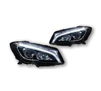 TjOta Faro Fanale Proiettore Per Benz W117 Per CLA Per CLA260 2014-2020 Fari Anteriori A LED DRL Indicatori Di Direzione Fascio Luminoso Angel Eye Lente Del Proiettore Gruppo Fari(For Xenon)