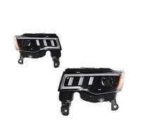 TjOta Faro Fanale Proiettore Per Jeep Per Grand Per Cherokee 2014-2022 Fari Per Auto Kit Di Accessori Per Gruppo Ottico Anteriore A LED Completo Gruppo Fari(For xenon)