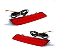 TjOta Fendinebbia Paraurti Posteriore Per Civic 2013-2015 Sedan F1 Le Luci Stroboscopiche Lampeggianti A LED Per Paraurti Luci Posteriori Luci Dei Freni E Fendinebbia Posteriori Retronebbia