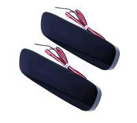 TjOta Fendinebbia Paraurti Posteriore Per Peugeot 107 206 607 Per Expert Pair Riflettore Paraurti Posteriore A LED Con Lente Fumé Nera Retronebbia