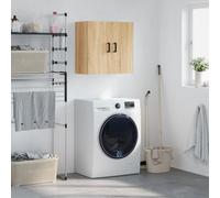 TJROO Armadietto a Muro Mobili per Interni per Camera da Letto Soggiorno o a Qualsiasi Altro Spazio Abitativo Design Minimalista Mobiletto Portaoggetti Rovere Sonoma 60x36,5x35 cm