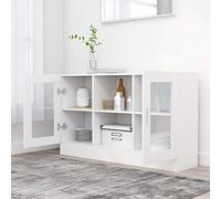 TJROO Armadio da Cucina Mobiletto Ingresso Armadietto Multiuso Credenza Minimalista 120x30,5x70 cm bianco Legno multistrato