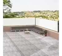 TJROO Tenda da Sole 117x1200 cm Tenda a Rullo per Esterno Retrattile Tende da Esterno Separe Divisorio Esterno Laterale Anti UV Impermeabile Crema Tessuto Avvolgimento Automatico