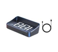 TJXGH HUD Display velocità per Auto per Mini Cooper SE Convertible John Cooper Works Electric, Display Digitale velocità HUD Head-Up Display Tachimetro Digitale Head-Up Display,White