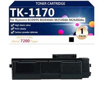TK-1170 Cartuccia Toner per Kyocera ECOSYS M2040dn M2540dn M2640idw Stampanti, per Scuole, Ospedali e Banche, 7200 Pagine,Black-1 pack