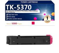 TK-5370 Cartucce di Toner Compatibili per Kyocera ECOSYS PA3500cx MA3500cix MA3500cif Stampanti, alta Capacità 7000 Pagine, Stampa Nitida,Magenta