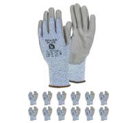 TK Gloves SHARK BLUE/guanti di montaggio protezione antitaglio/taglia 11, 12 paia/guanti di montaggio/guanti antitaglio guanti da lavoro