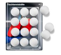 TK Gruppe Timo Klingler 12x Palline da Ping Pong 40mm Bianche - Set Tennis Tavolo per Allenamento e Gara - Palline Resistenti per Uso Interno ed Esterno