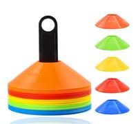 TK Gruppe Timo Klingler 25x Coni da Allenamento - Marcatori Sportivi per Slalom, Calcio e Atletica - Accessori Training per Bambini e Adulti, Utili in Campo e Outdoor