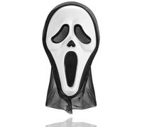 TK Gruppe Timo Klingler Maschera da ghost per Halloween, per uomo e donna, come costume per Halloween e Carnevale, maschera da ghostface