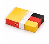 TK Gruppe Timo Klingler Matita per trucco, articolo per fan della Germania, trucco viso in nero, rosso e oro, per feste di calcio e decorazioni per la Coppa del Mondo 2026 (1)