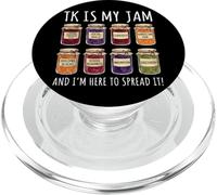 Tk Is My Jam And I'm Here To Spread It Scuola Materna PopSockets PopGrip per MagSafe