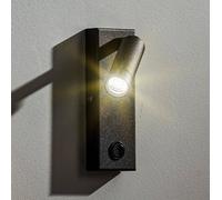 TK Lighting Applique a LED Enzo angolare con interruttore, nero TK Lighting