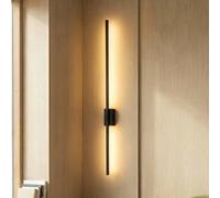 TK Lighting Applique a LED Flash, nero, altezza 108 cm metallo a 1 luce TK Lighting