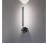 TK Lighting Applique a LED Focus nero 46,5 cm metallo a 2 luci regolabile TK Lighting