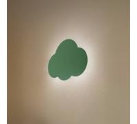 TK Lighting Applique Cloud, verde, metallo, larghezza 38 cm, a 2 luci, G9 TK Lighting