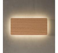 TK Lighting Applique Envostar Tavola, legno di rovere, 35x16 cm TK Lighting