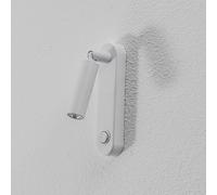 TK Lighting Applique Enzo Long, bianco, metallo, 22 cm, regolabile, G9 TK Lighting