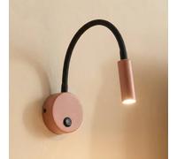 TK Lighting Applique Lagos, rosso/nero, G9, altezza 45 cm, metallo TK Lighting