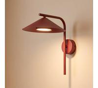 TK Lighting Applique Lume S, rosso bordeaux, metallo, altezza 31 cm, GX53 TK Lighting