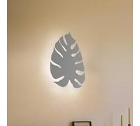 TK Lighting Applique Monstera, a forma di foglia, 3 x G9, acciaio, beige TK Lighting
