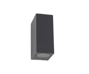 TK Lighting Axis lampada da parete per esterni 2x10 W nero 10970