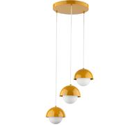 TK Lighting Bono lampada sospesa 3x8 W giallo 10266
