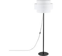 TK Lighting Calisto lampada da terra 1x15 W bianco-nero 5894