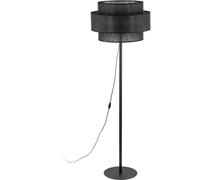 TK Lighting Calisto lampada da terra 1x15 W nero 5896