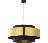 TK Lighting Calisto lampada sospesa 1x15 W nero-oro 4376