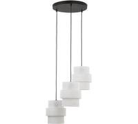 TK Lighting Calisto lampada sospesa 3x15 W bianco 6018