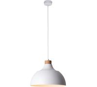 TK Lighting Cap lampada sospesa 1x15 W bianco-legno 2070
