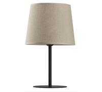 TK Lighting Lampada da tavolo Chicago con paralume in lino TK Lighting