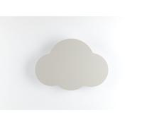 TK Lighting Applique Cloud, beige, acciaio, luce indiretta, 38 x 27 cm TK Lighting
