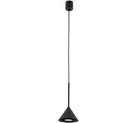 TK Lighting Cono lampada sospesa 1x10 W nero 10304