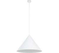TK Lighting Cono lampada sospesa 1x15 W bianco 10010