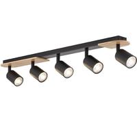 TK Lighting Faretto da soffitto Cover Wood, 5 luci TK Lighting