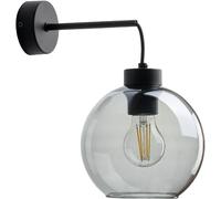 TK Lighting Cubus lampada da parete 1x15 W nero 10243