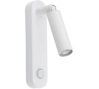 TK Lighting Enza lampada da parete 1x6 W bianco 6620