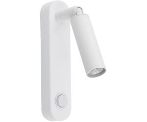 TK Lighting Enza lampada da parete 1x6 W bianco 6620