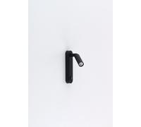 TK Lighting Enza lampada da parete 1x6 W nero 6621