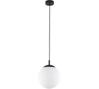 TK Lighting Esme lampada sospesa 1x15 W bianco-nero 5670