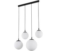 TK Lighting Esme lampada sospesa 4x15 W nero 4790