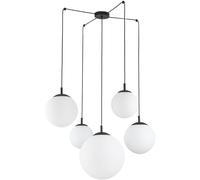 TK Lighting Esme lampada sospesa 5x15 W nero 4791
