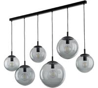 TK Lighting Esme lampada sospesa 6x15 W grafite 5383