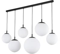 TK Lighting Esme lampada sospesa 6x15 W nero 4792